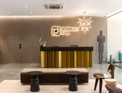 office reception interior design
