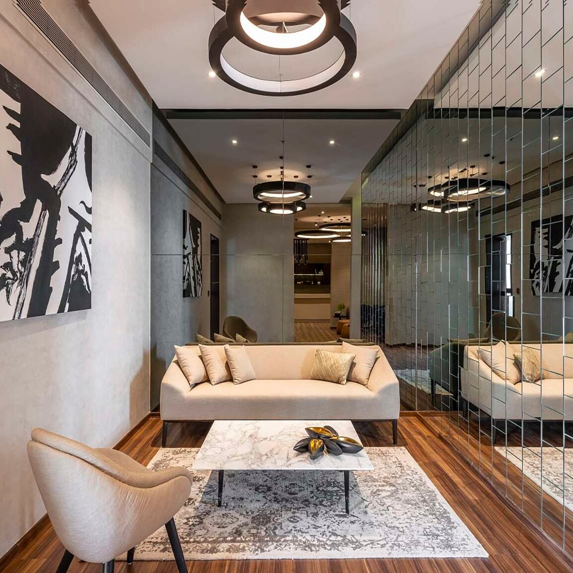 Modern Clubhouse Interior Design Industrial Interior Design Features
